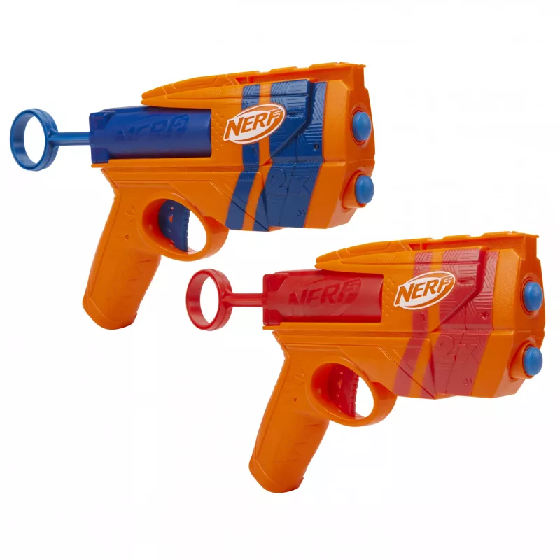 Žaislinis šaudyklės rinkinys NERF Playset Dual Pack N Series G1492 su 2 šaudyklėmis ir putplasčio strėlytėmis