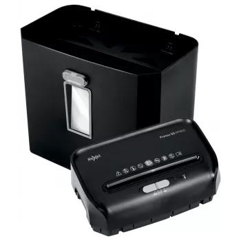 Rexel ProMax RPX612 popieriaus smulkintuvas, skersinis pjovimas, P4, 22 cm, 4 x 40 mm, 12 l, 132 lapai, 58 dB