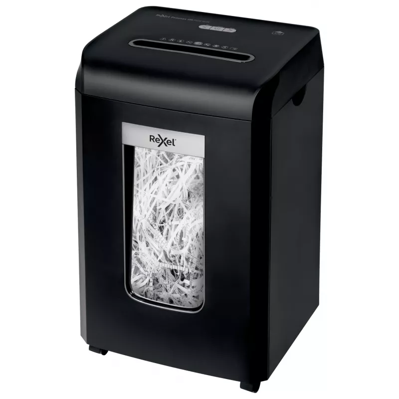 Popieriaus smulkintuvas Rexel ProMax QS RSS1838, juostinis pjovimas, P2, 22 cm, 6 mm, 38 l, 432 lapai, 58 dB