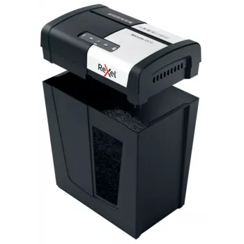Rexel Secure MC6 Whisper-Shred popierinis smulkintuvas P5, mikro pjovimas, 2 x 15 mm, 18 L, 175 lapų, 55 dB, mygtukai