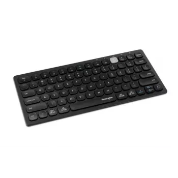 Kensington Dual Wireless Compact Keyboard - PN belaidė miniatiūrinė klaviatūra, Bluetooth, QWERTY, juoda