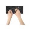 Kensington Dual Wireless Compact Keyboard - PN belaidė miniatiūrinė klaviatūra, Bluetooth, QWERTY, juoda