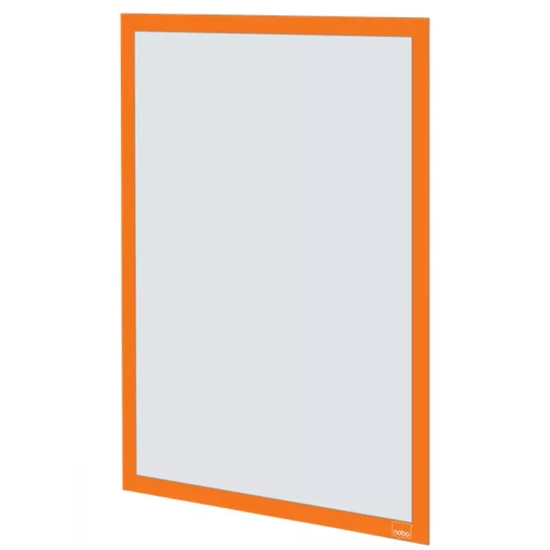 Nobo lipnus magnetinis plakatų rėmelis A3, oranžinis