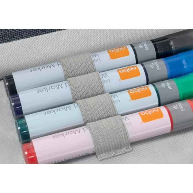 Nobo Whiteboard Accessories Kit Bag – rinkinys su priedais, įvairiaspalvis, 200 mm, 355 mm, 230 mm, krepšys