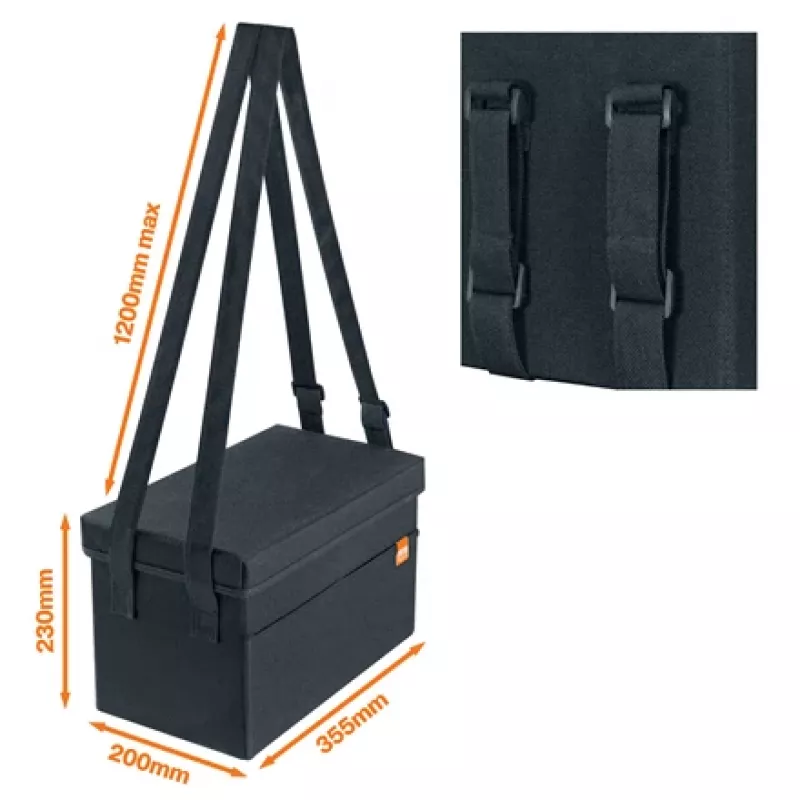 Nobo Whiteboard Accessories Kit Bag – rinkinys su priedais, įvairiaspalvis, 200 mm, 355 mm, 230 mm, krepšys