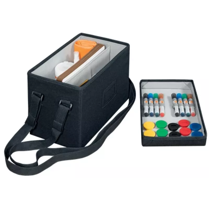 Nobo Whiteboard Accessories Kit Bag – rinkinys su priedais, įvairiaspalvis, 200 mm, 355 mm, 230 mm, krepšys