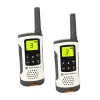 Motorola TLKR T50 dvipusis radijas 8 kanalai Pilka, Metalinė