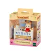 Sylvanian Families Šokoladinis Triušiukas Kūdikio Lovytė su Priedais