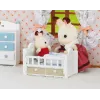 Sylvanian Families Šokoladinis Triušiukas Kūdikio Lovytė su Priedais