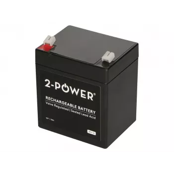 2-Power 2P5-12 UPS baterija sandarus švino rūgštinis akumuliatorius (VRLA) 12 V 5 Ah