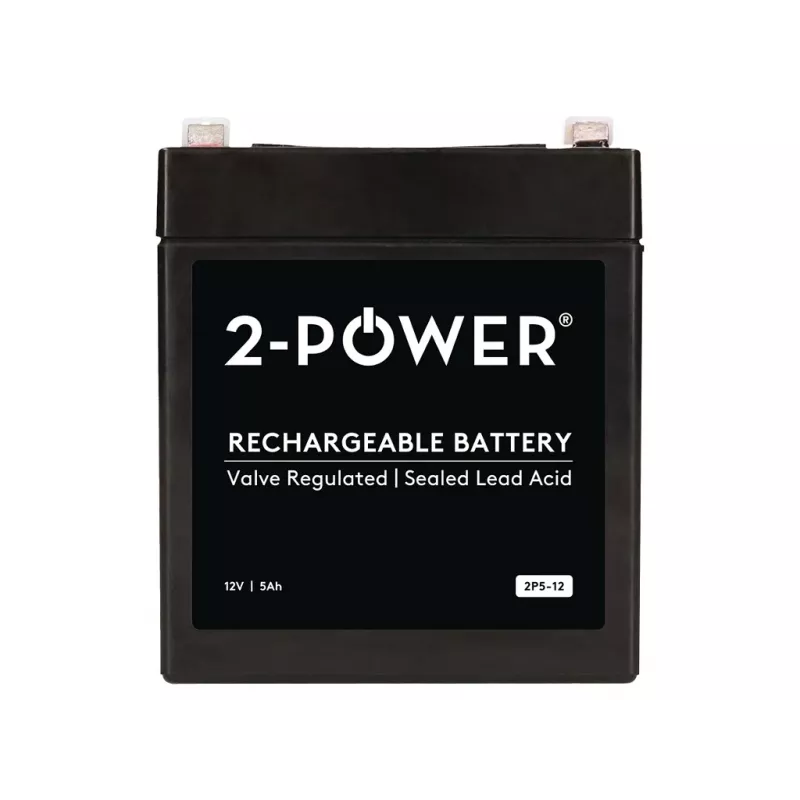 2-Power 2P5-12 UPS baterija sandarus švino rūgštinis akumuliatorius (VRLA) 12 V 5 Ah
