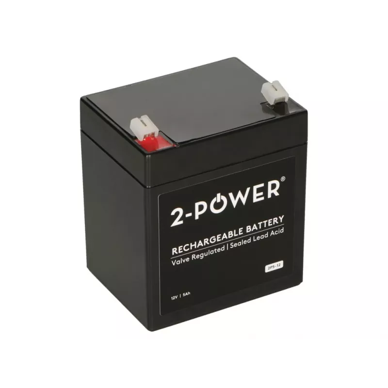2-Power 2P5-12 UPS baterija sandarus švino rūgštinis akumuliatorius (VRLA) 12 V 5 Ah