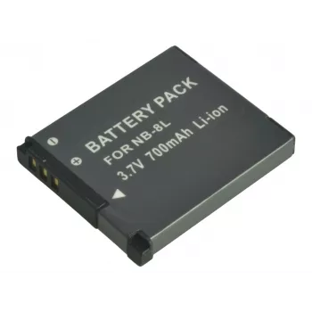 2-Power baterija skaitmeniniam fotoaparatui 3.7V 700mAh