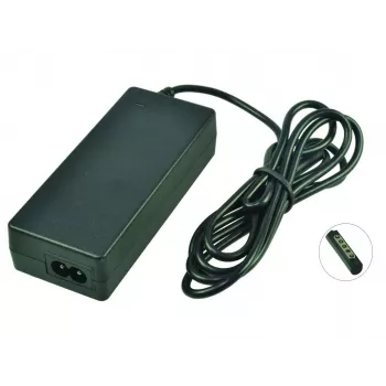 2-Power 12V 45W maitinimo adapteris su maitinimo laidu, vidaus, 110-240 V, 45 W, 12 V, 3,6 A, juodas
