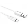 Duracell Sync/Charge laidas 2 m baltas, USB A – Micro-USB A, 2.0