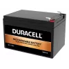 Duracell 12V 12Ah VRLA baterija, sandarus švino rūgšties akumuliatorius, 12 V, 12 Ah, 12000 mAh, 144 Wh, juoda