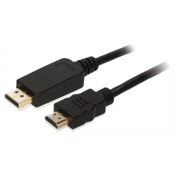 2-Power CAB0039A vaizdo kabelio adapteris 2 m DisplayPort → HDMI A tipo (standartinis) juodas