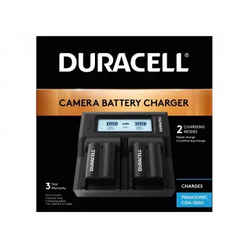 Įkroviklis fotoaparatų baterijoms Duracell DRP6116