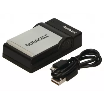Duracell USB kroviklis skaitmeniniams fotoaparatams, Canon NB-4L, NB-5L, juodas