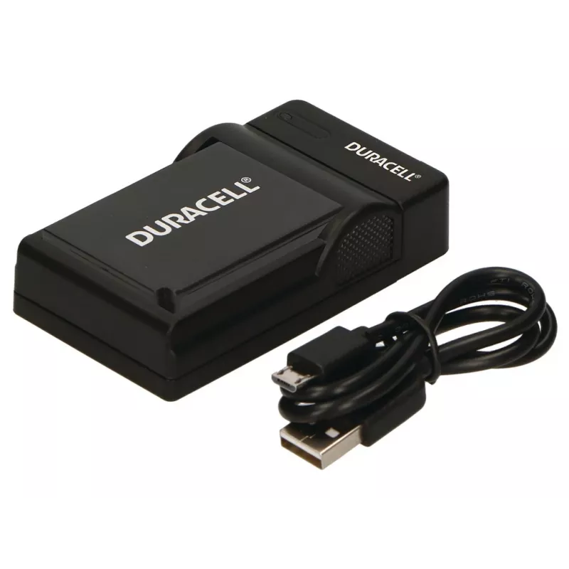 Duracell USB įkroviklis Nikon EN-EL20/EN-EL22/EN-EL24 akumuliatoriams, juodas
