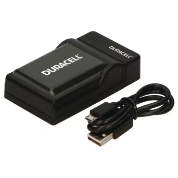 Duracell USB kroviklis Sony fotoaparatų baterijoms, NP-F550, NP-FM500H, NP-FM50, juodas