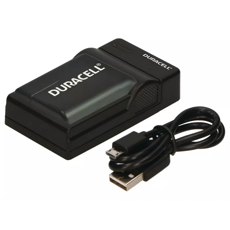 Duracell USB kroviklis skaitmeniniams fotoaparatams, juodas, 5 V