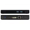 Dokavimo stotelė / prievadų replikatorius 2-Power DOC0110A, USB 3.2 Gen 1 (3.1 Gen 1) Type-B, laidinis, juodas
