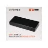 Dokavimo stotelė / prievadų replikatorius 2-Power DOC0110A, USB 3.2 Gen 1 (3.1 Gen 1) Type-B, laidinis, juodas
