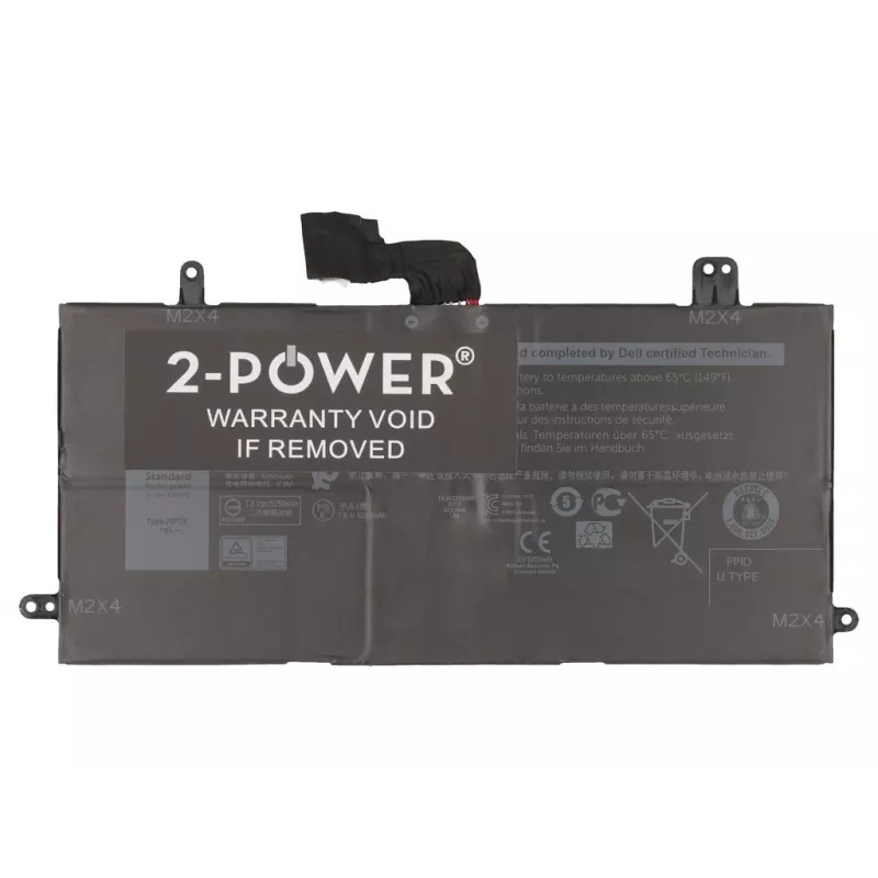 2-Power CBP3700A nešiojamojo kompiuterio baterija