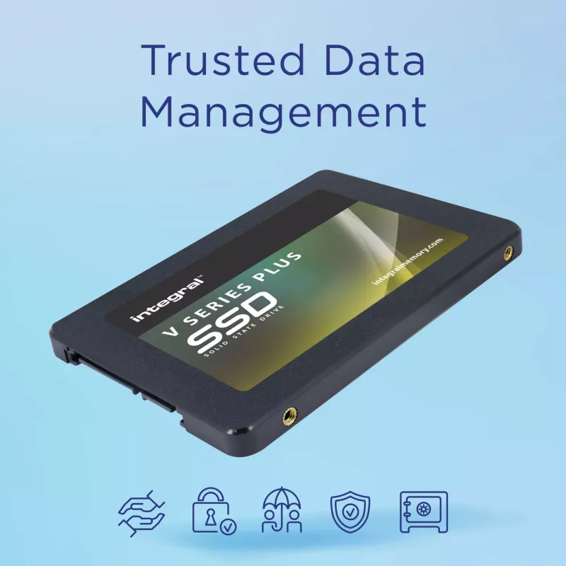 Integral 256GB SSD 2,5 colio SATA III V SERIES 2 PLUS (skaitymas 550MB/s, rašymas 500MB/s, TBW 75)