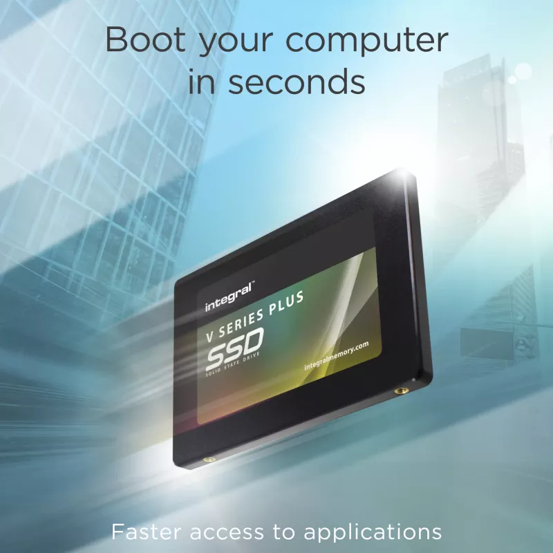 Integral 256GB SSD 2,5 colio SATA III V SERIES 2 PLUS (skaitymas 550MB/s, rašymas 500MB/s, TBW 75)