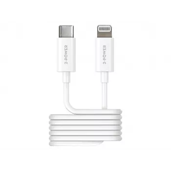 2-Power 2PUC1M03W mobiliojo įrenginio įkroviklis Baltas