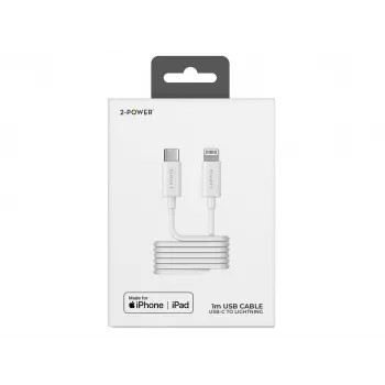 2-Power 2PUC1M03W mobiliojo įrenginio įkroviklis Baltas