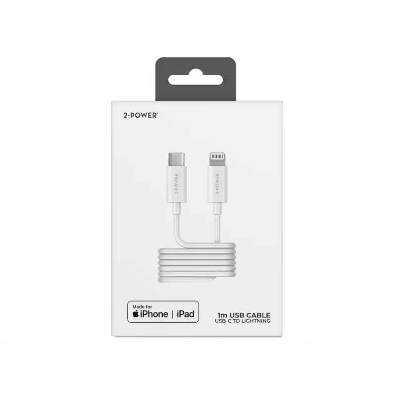 2-Power 2PUC1M03W mobiliojo įrenginio įkroviklis Baltas
