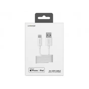 2-Power 2PUC1M02W mobiliojo įrenginio kroviklis Baltas