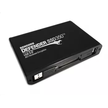 iStorage Kanguru Defender SSD350 2 TB | FIPS 140-2 sertifikuotas | Aparatiškai šifruotas kietasis diskas | 2,5 colio išorinis | SATA (SATA/600) | TAA atitinka