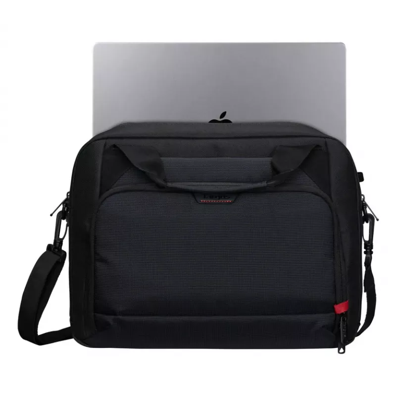 Targus EcoSmart 35,6 cm (14 colių) portfelis juodas, raudonas