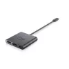 DELL Adapter USB-C į HDMI/DP su maitinimo perdavimu, laidinis, USB 3.2 Gen 2 (3.1 Gen 2) Type-C, juodas, 3840 x 2160 pikselių