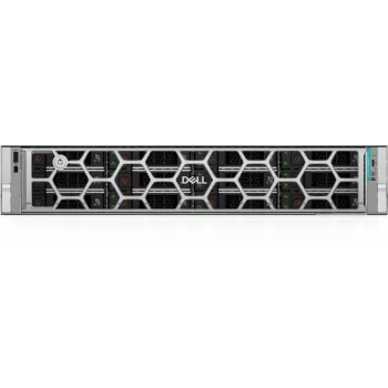 DELL PowerEdge R570 server stelažinis (2U) Intel Xeon 6 6507P 3.5 GHz 32 GB DDR5-SDRAM 960 GB 1100 W