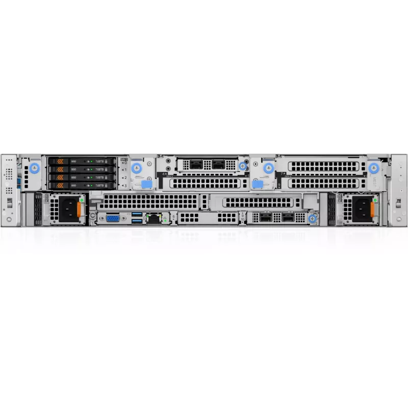 DELL PowerEdge R570 server stelažinis (2U) Intel Xeon 6 6507P 3.5 GHz 32 GB DDR5-SDRAM 960 GB 1100 W