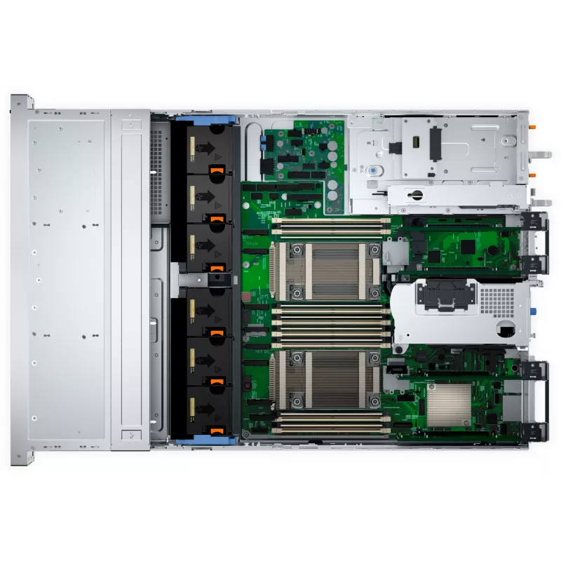 DELL PowerEdge R760XS server 480 GB stelažinis (2U) Intel Xeon Silver 4510 2.4 GHz 32 GB DDR5-SDRAM 1100 W