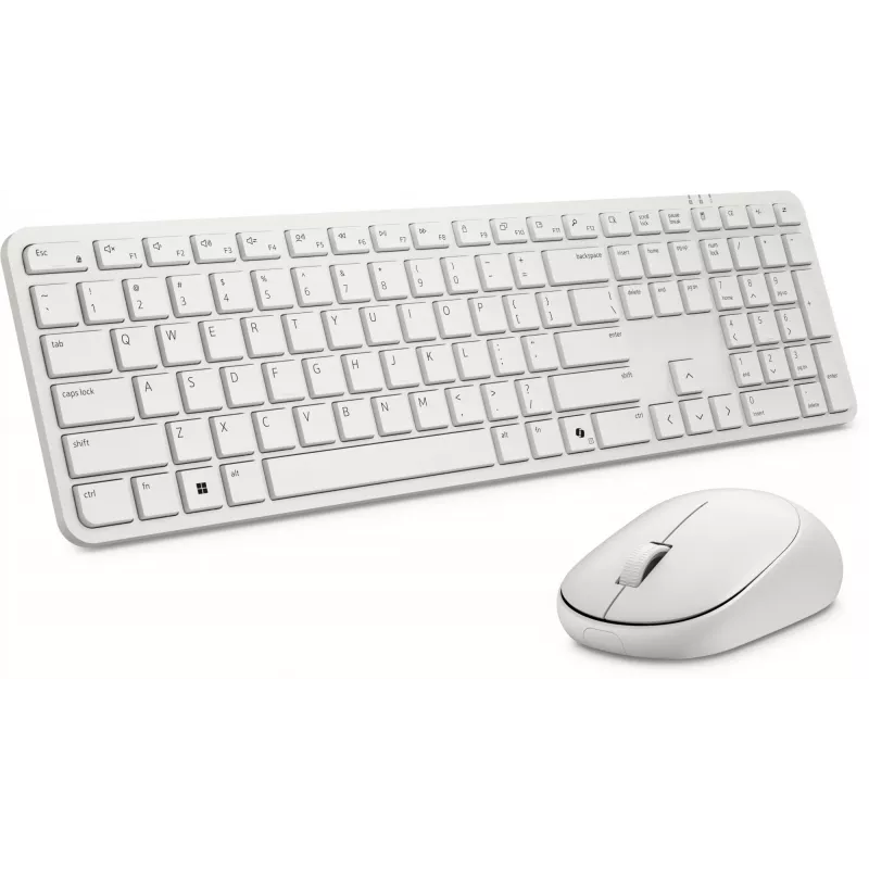 DELL Pro 5 KM526 belaidė klaviatūra su pele, RF, QWERTY US International, balta
