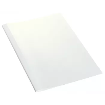 Leitz Binding Covers Thermal Standard 6mm, A4, kartonas, PVC, balta, 100 vnt.