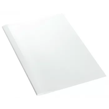 Leitz Binding Covers Thermal Standard 10mm, A4, kartoniniai, permatomi, balti, 100 lapų, 240 g/m², 80 g/m²