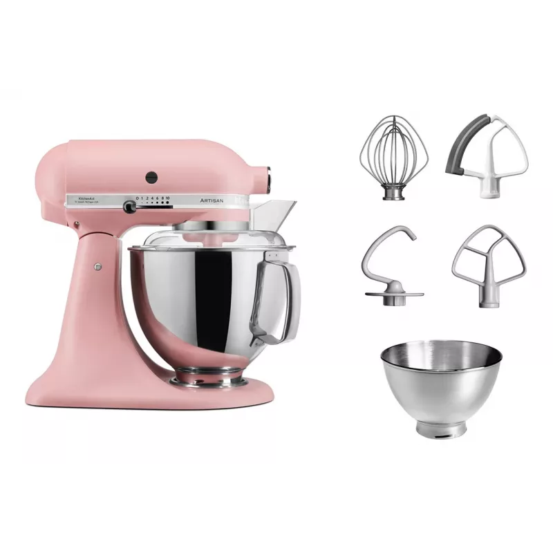 KitchenAid 5KSM175PSEDR Stovimas maišytuvas 300 W Rausva