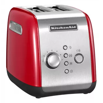 Skrudintuvas KitchenAid 5KMT221EER 2 griežinėliai 1100 W Raudonas, Nerūdijantis plienas