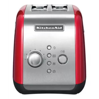 Skrudintuvas KitchenAid 5KMT221EER 2 griežinėliai 1100 W Raudonas, Nerūdijantis plienas