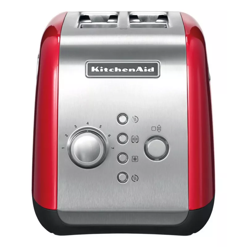 Skrudintuvas KitchenAid 5KMT221EER 2 griežinėliai 1100 W Raudonas, Nerūdijantis plienas