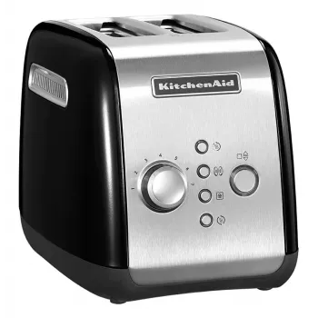 Skrudintuvas KitchenAid 5KMT221EOB 2 griežinėliai 1100 W Juodas, Nerūdijantis plienas