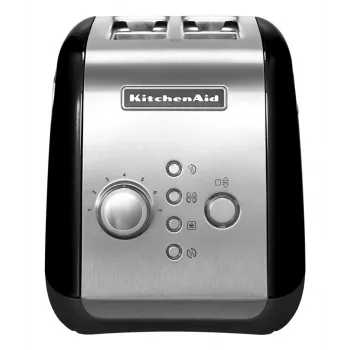 Skrudintuvas KitchenAid 5KMT221EOB 2 griežinėliai 1100 W Juodas, Nerūdijantis plienas